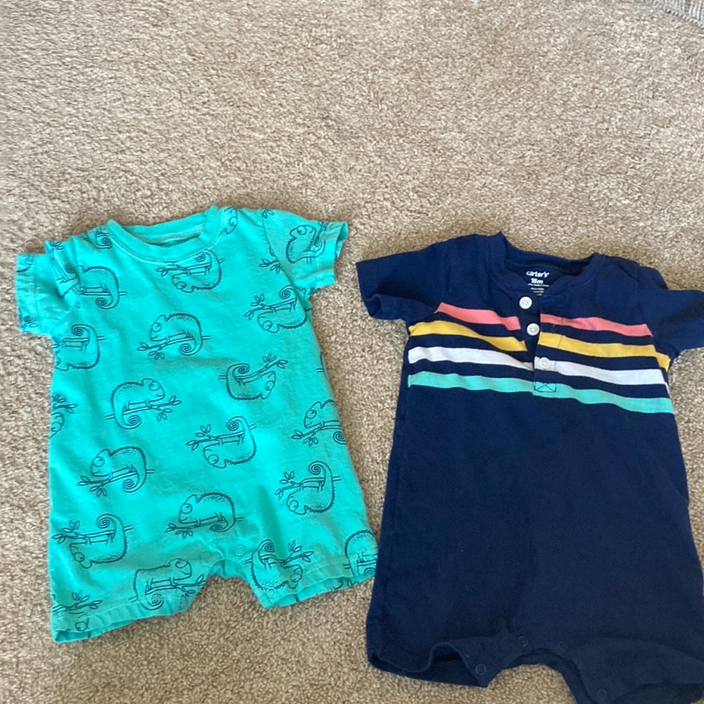 Carter’s Infant Boys Rompers 18m
